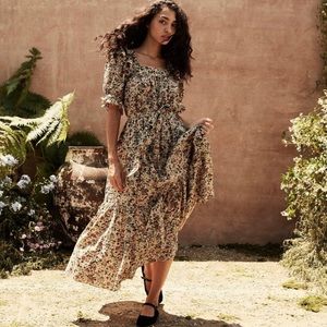 Doen Bramble Dress in Sissinghurst Floral